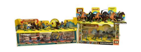 BRITAINS / BRITAINS DEETAIL - WILD WEST - COLLECTION OF SETS