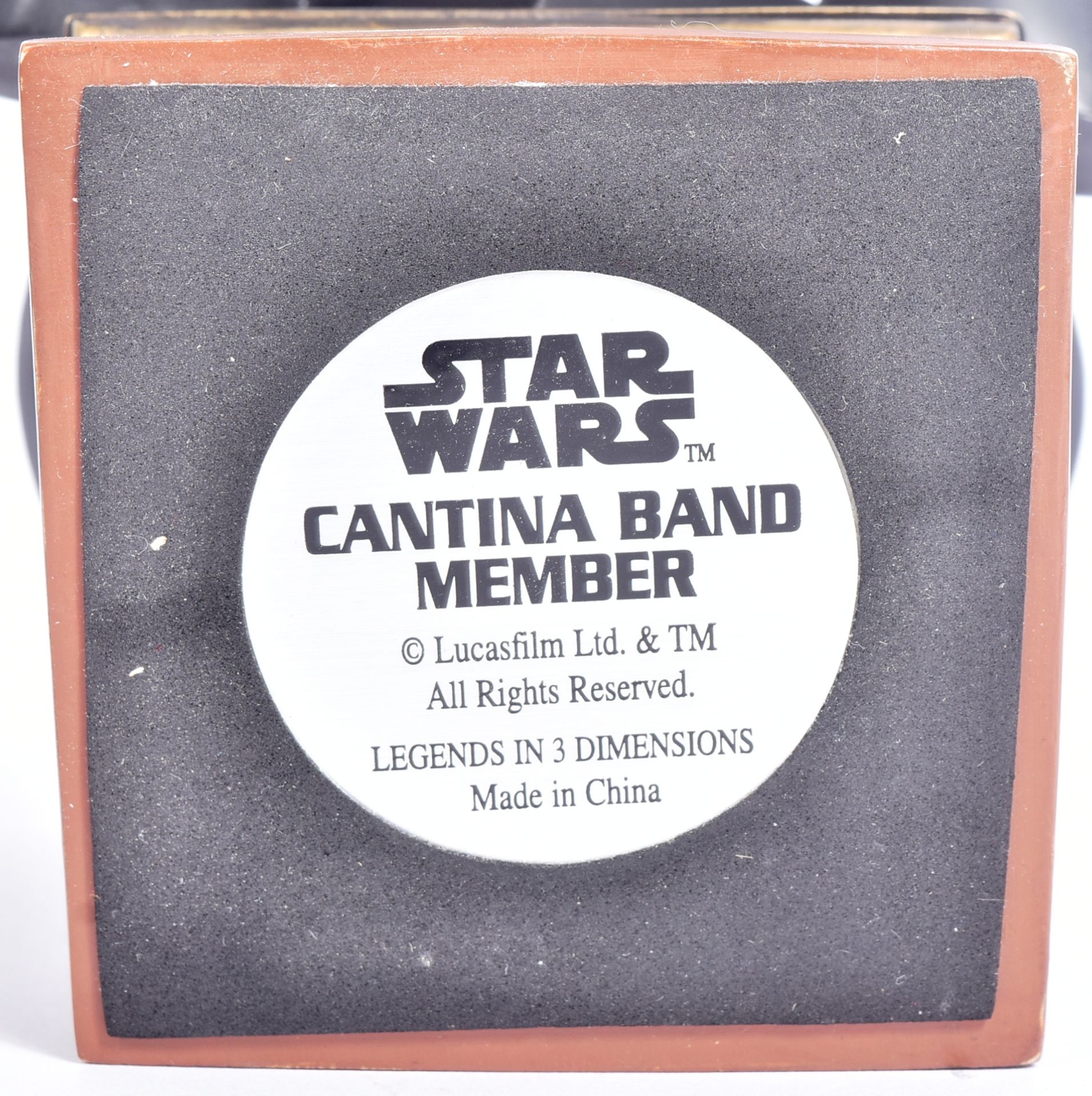 STAR WARS - LEGENDS IN DIMENSIONS - CANTINA BAND COLD CAST BUST - Bild 5 aus 5