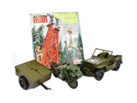 ACTION MAN - VINTAGE ACTION MAN PLAYSETS