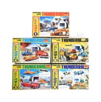 MODEL KITS - X5 VINTAGE IMAI THUNDERBIRDS MODEL KITS