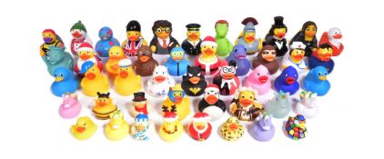 COLLECTION OF NOVELTY RUBBER DUCKS