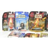 STAR WARS - COLLECTION OF CARDED FIGURES & PLAYSETS