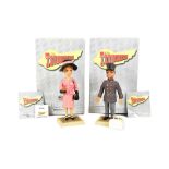 THUNDERBIRDS – GERRY ANDERSON – X2 ROBERT HARROP FIGURINES