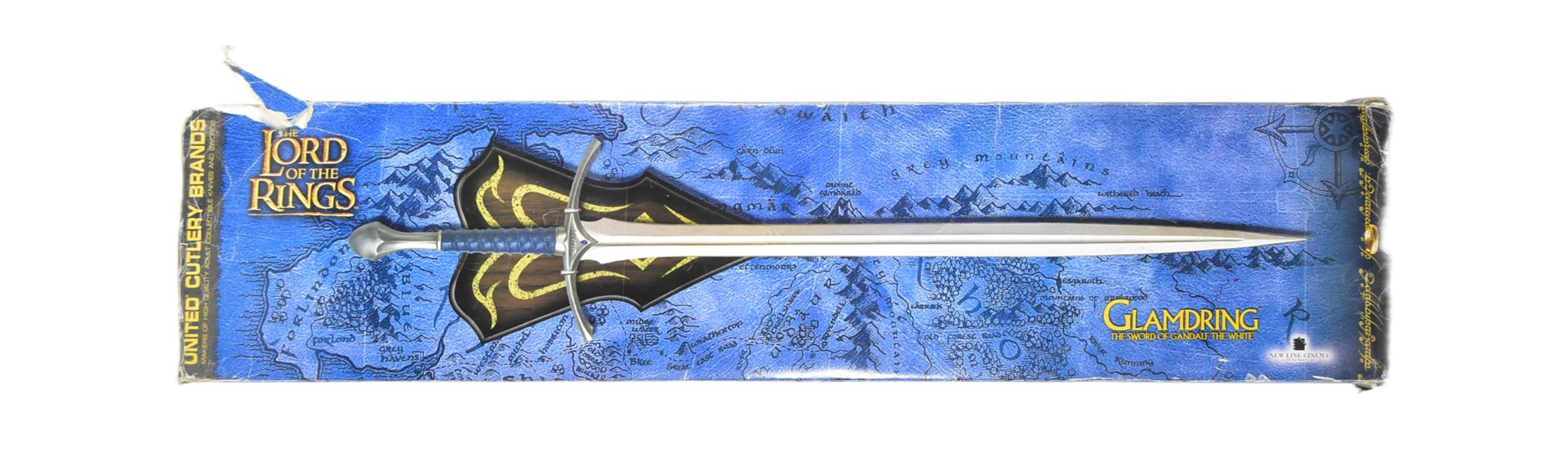 LORD OF THE RINGS - GANDALFS REPLICA GLAMDRING SWORD