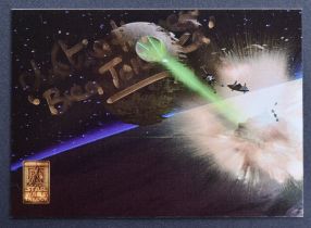 STAR WARS - CHRISTINE HEWETT (1943-2007) - SIGNED CARD