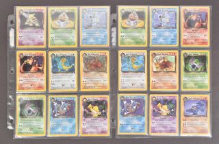 POKEMON TRADING CARD GAME - COMPLETE SET OF POKEMON WIZARDS OF THE COAST TEAM ROCKET SET