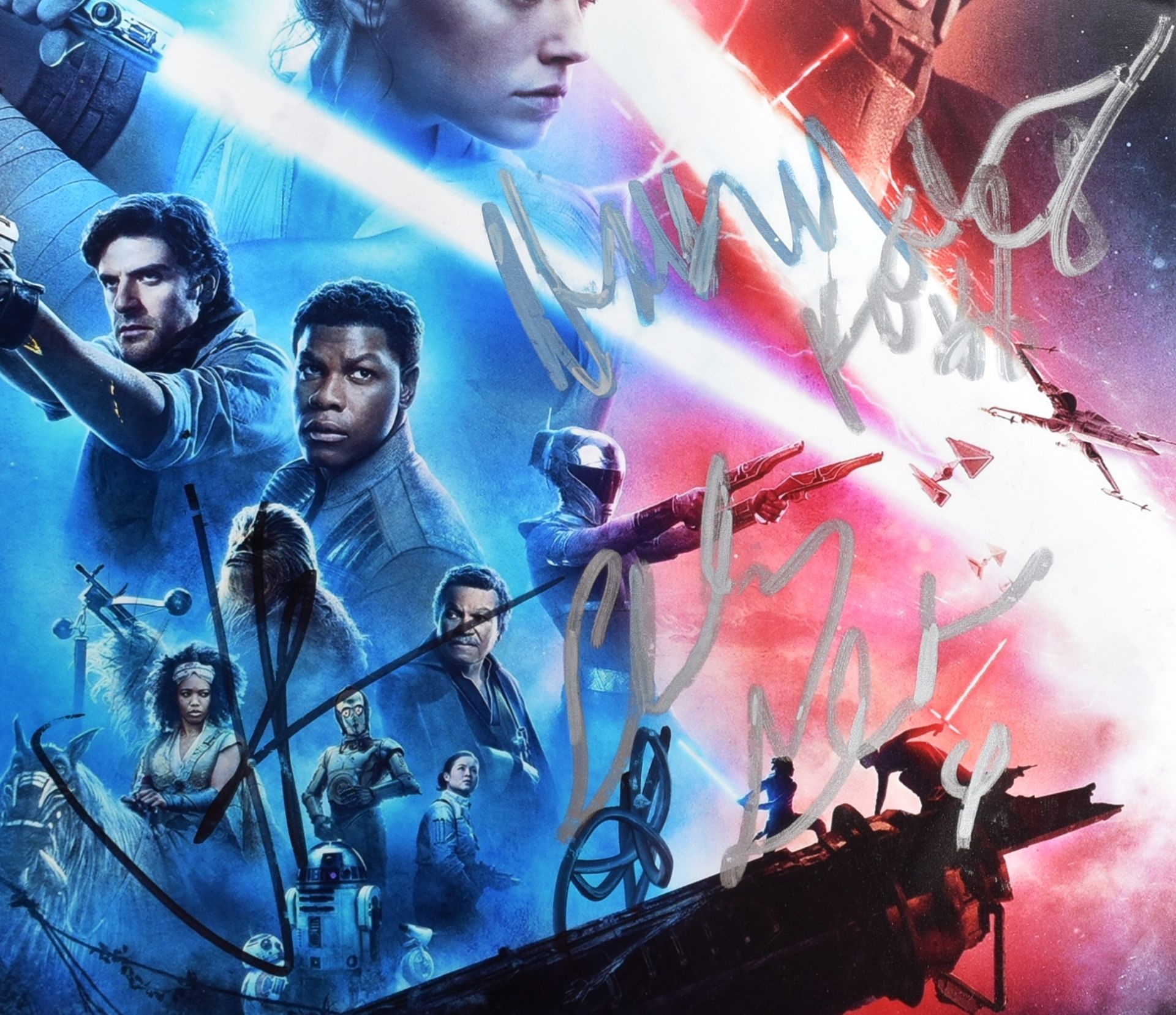 STAR WARS - RISE OF SKYWALKER - MULTI-SIGNED 12X8" POSTER PHOTO - Image 3 of 4