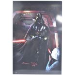 STAR WARS - ROGUE ONE - DANIEL NAPROUS SIGNED LARGE METAL PRINT