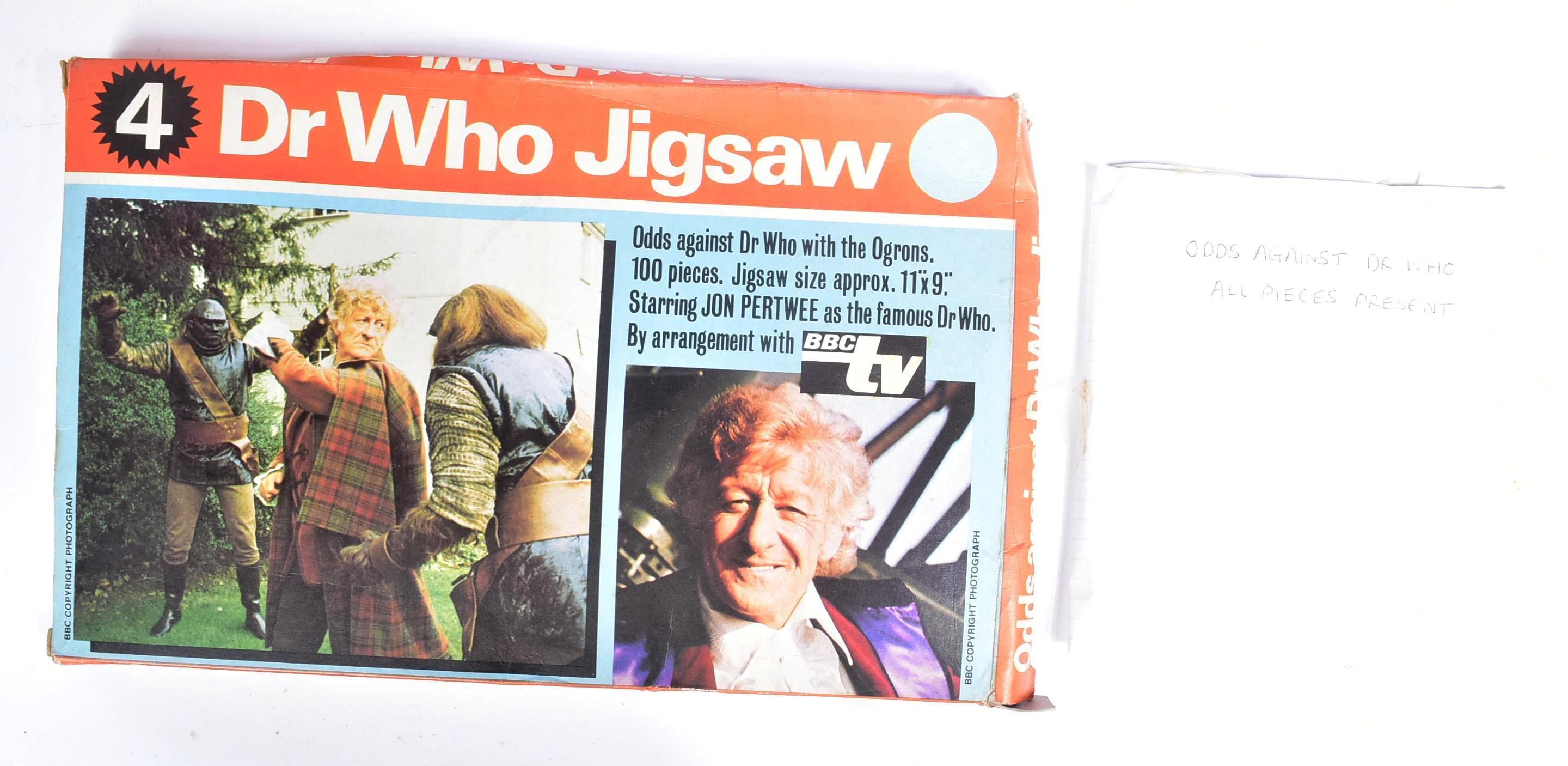 DOCTOR WHO - COLLECTION OF VINTAGE JIGSAW PUZZLES - Image 2 of 6