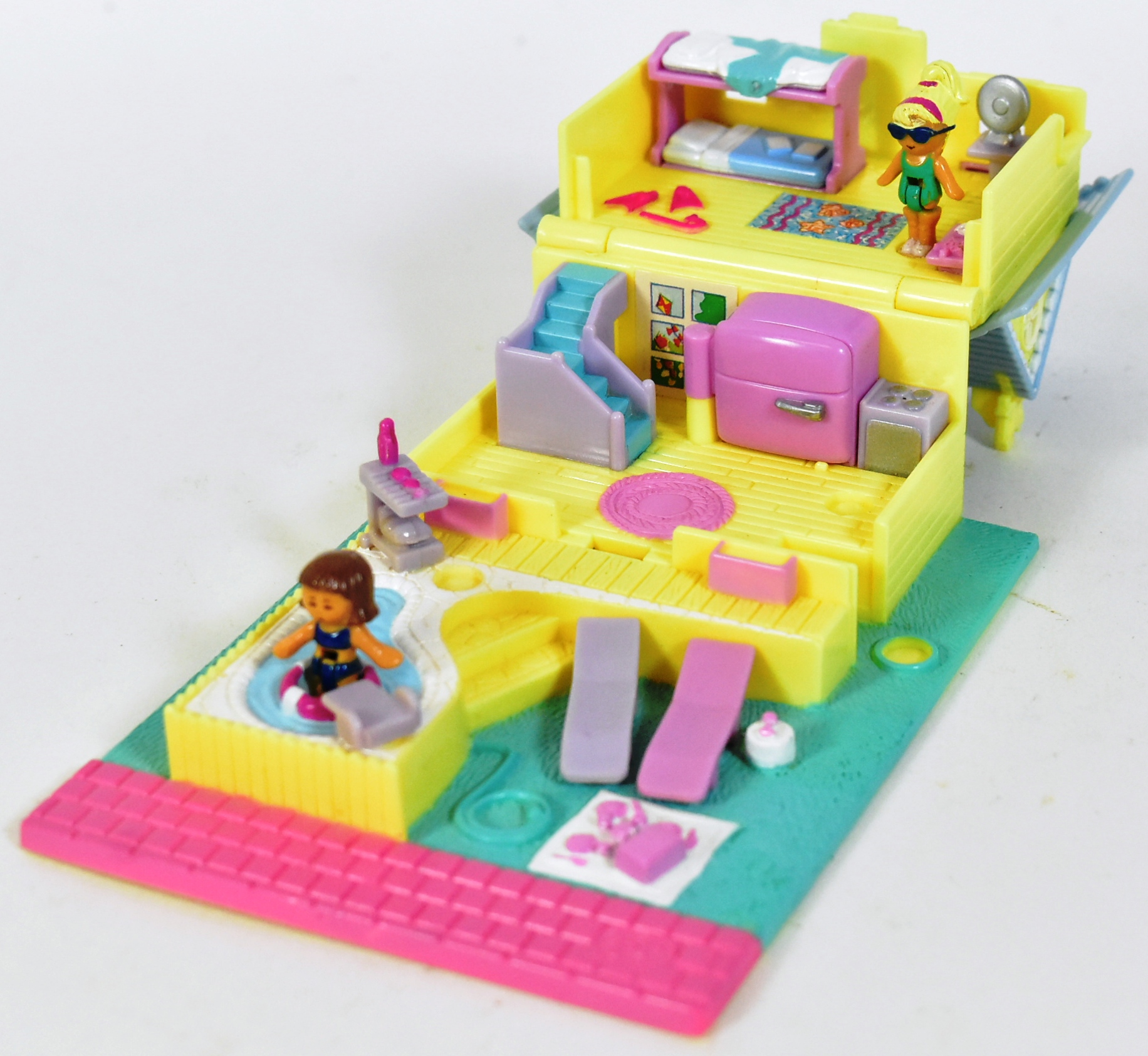 POLLY POCKET - X3 VINTAGE BLUEBIRD POLLY POCKET PLAYSETS - Image 4 of 5