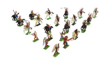 BRITAINS - COLLECTION OF WILD WEST INDIANS FIGURES