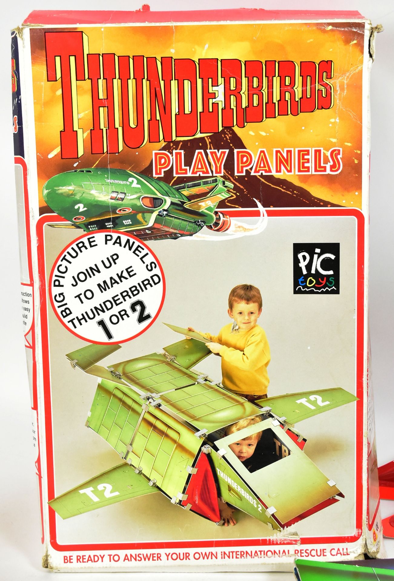 THUNDERBIRDS - VINTAGE PIC-TOYS MADE 'PLAY PANELS' PLAYSET - Bild 2 aus 7