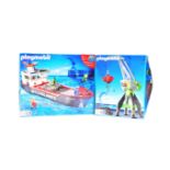 PLAYMOBIL - CARGO SHIP & HARBOUR CRANE