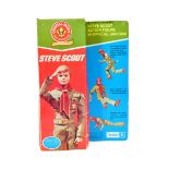 STEVE SCOUT - KENNER - 1970S ACTION FIGURE IN BOX