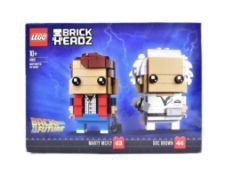 LEGO - BRICKHEADZ - 41611 - MARTY MCFLY & DOC BROWN
