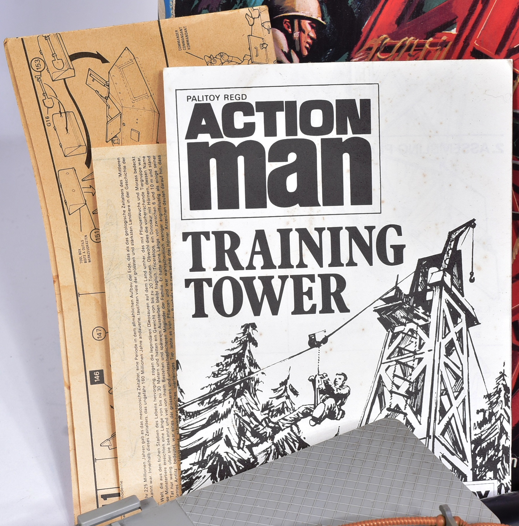 VINTAGE ACTION MAN TRAINING TOWER PLAYSET - Image 5 of 5