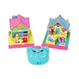 POLLY POCKET - X3 VINTAGE BLUEBIRD POLLY POCKET PLAYSETS