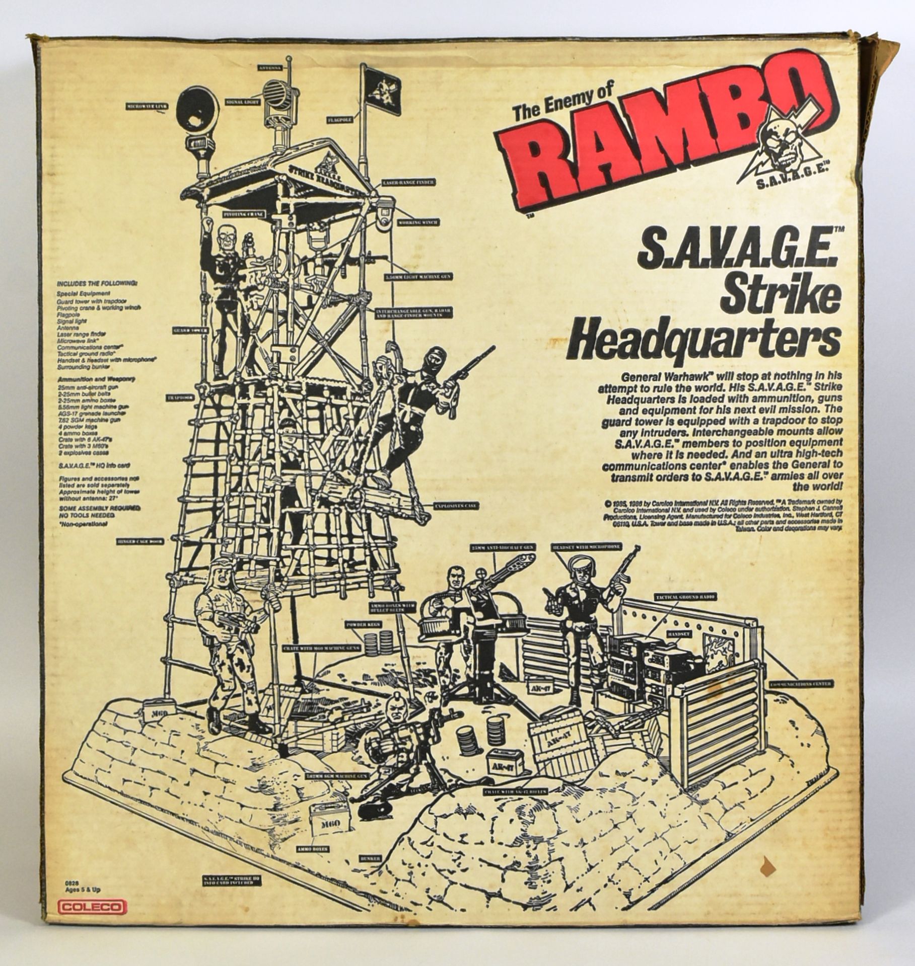 RAMBO - S.A.V.A.G.E STRIKE HEAD QUARTERS PLAYSET - Image 2 of 3