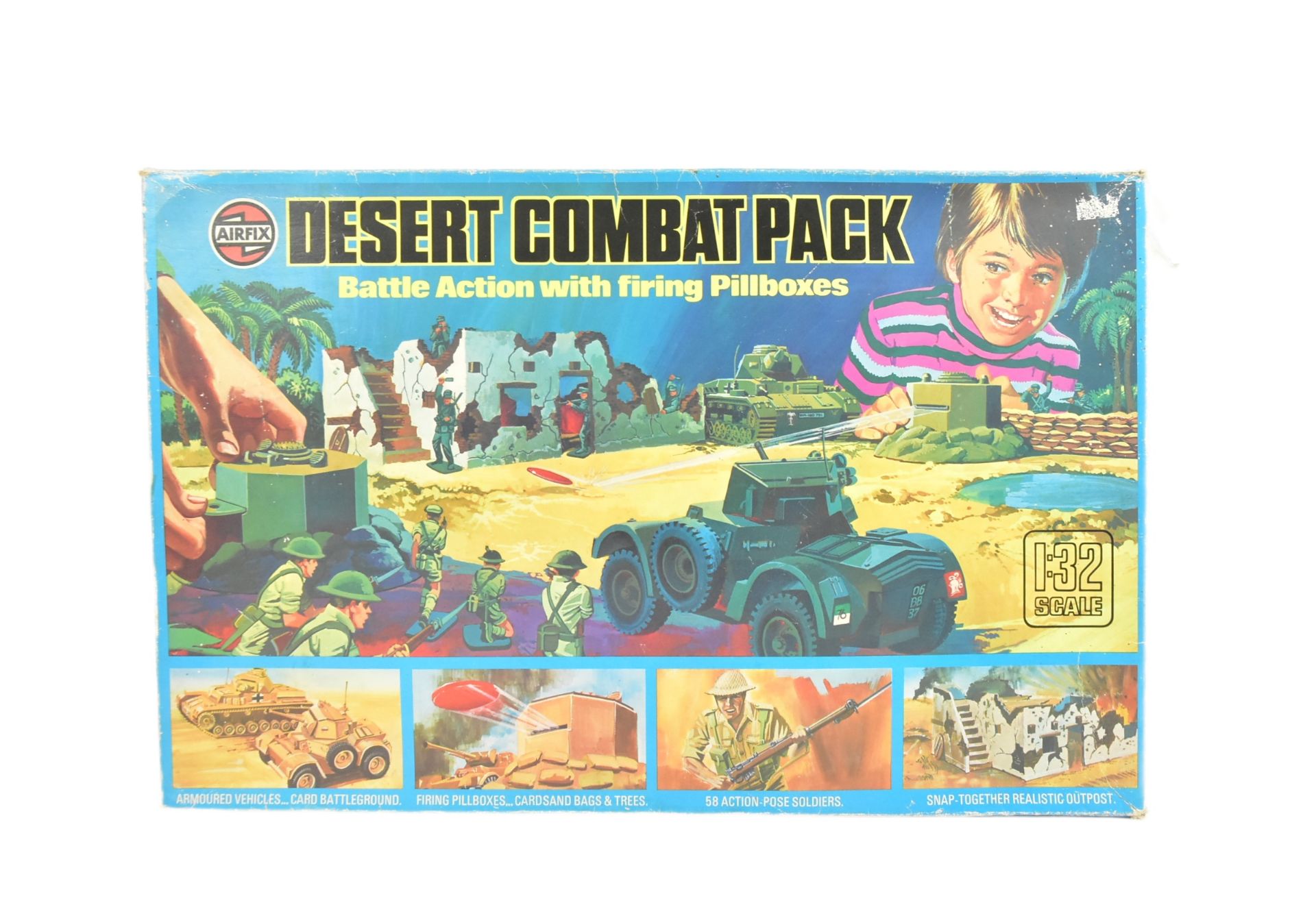 MODEL KIT - AIRFIX 1/32 SCALE DESERT COMBAT PACK