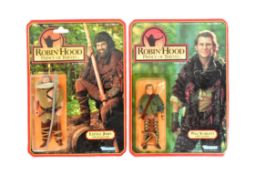 ROBIN HOOD - X2 VINTAGE KENNER ROBIN HOOD ACTION FIGURES