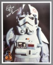 STAR WARS - PAUL JERRICHO - OFFICIAL PIX SIGNED 8X10"