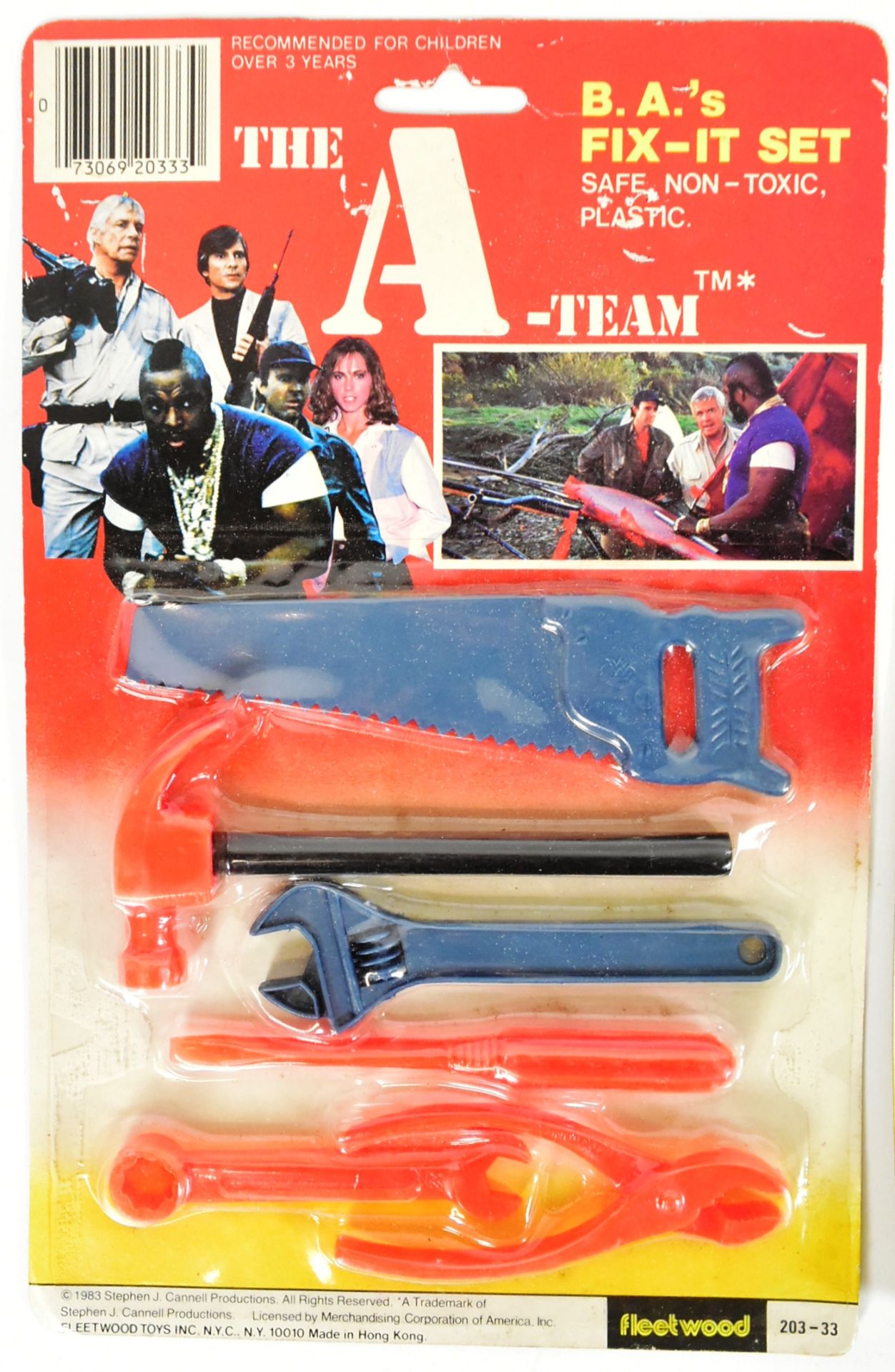 THE A TEAM - X3 VINTAGE RACK PACK TOYS - Image 4 of 4