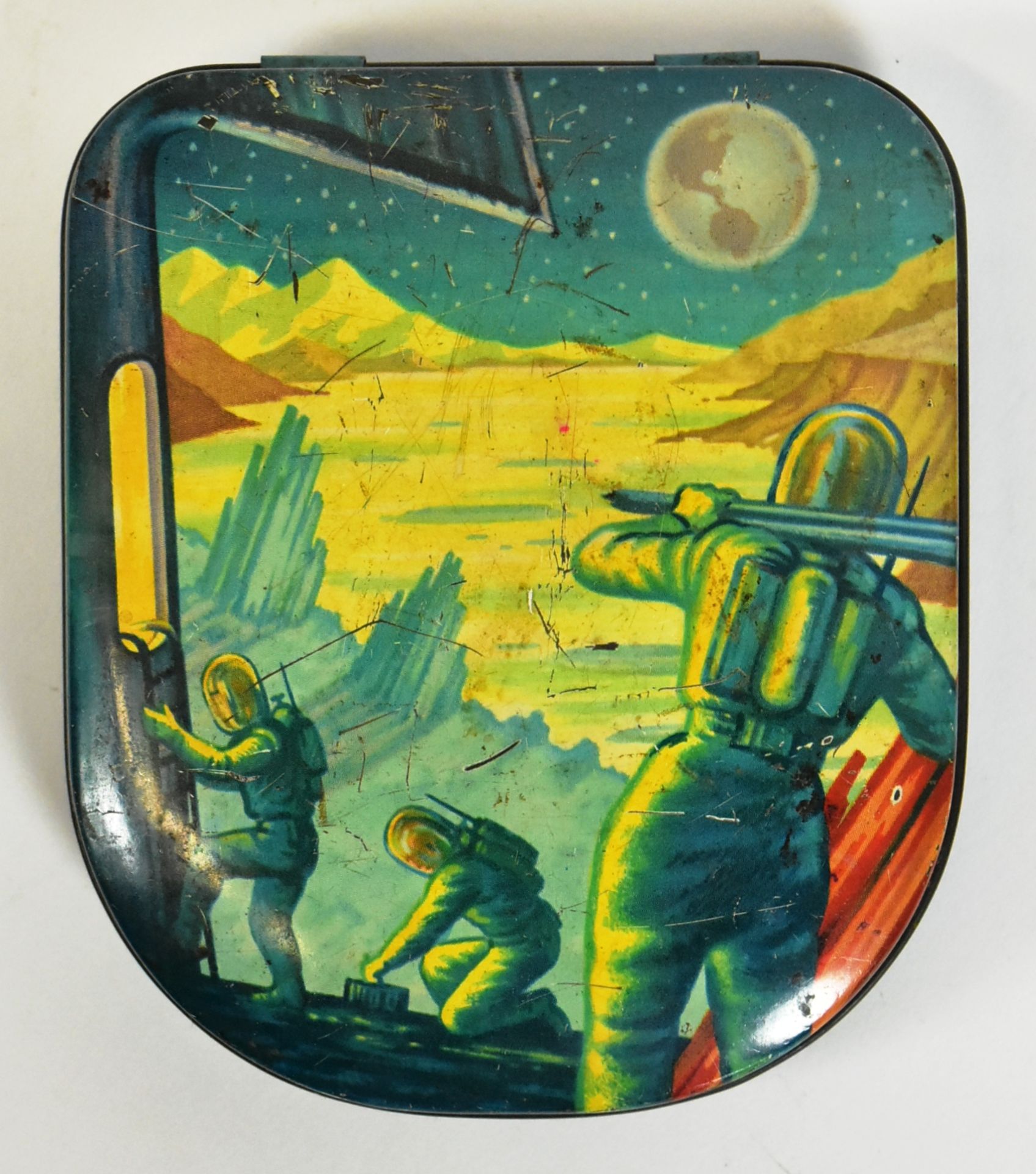 1950S SPACE SCIENCE FICTION - EDWARD SHARP & SONS TINS - Image 2 of 6