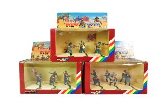 BRITAINS DEETAIL - WILD WEST - BOXED FIGURE SETS