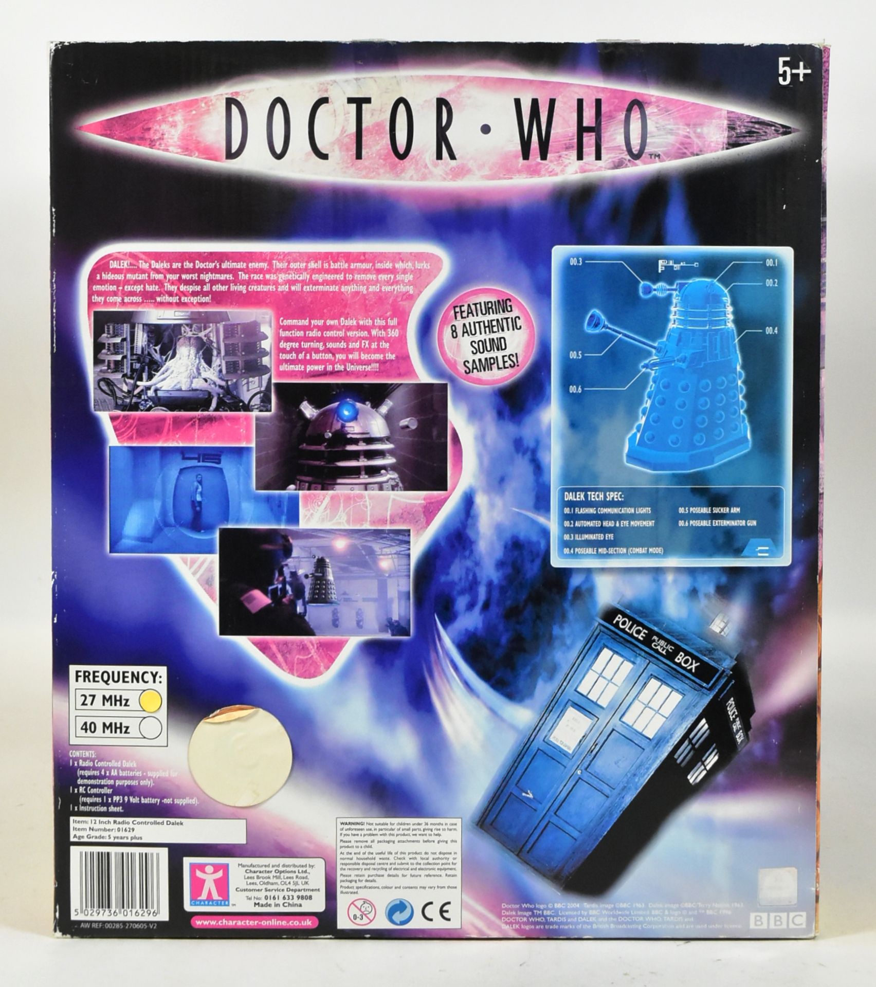 DOCTOR WHO - CHARACTER - LARGE SCALE RADIO CONTROLLED DALEK - Image 3 of 3