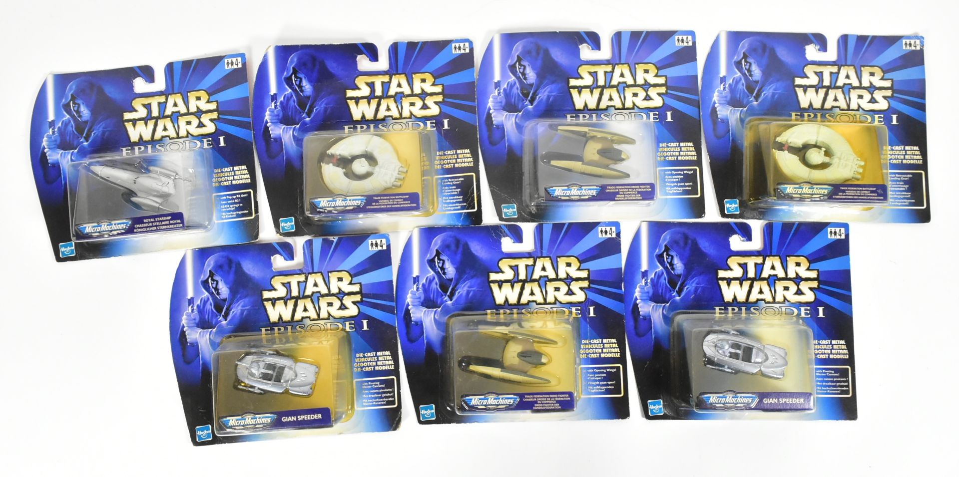STAR WARS - MICRO MACHINES - CARDED PLAYSETS