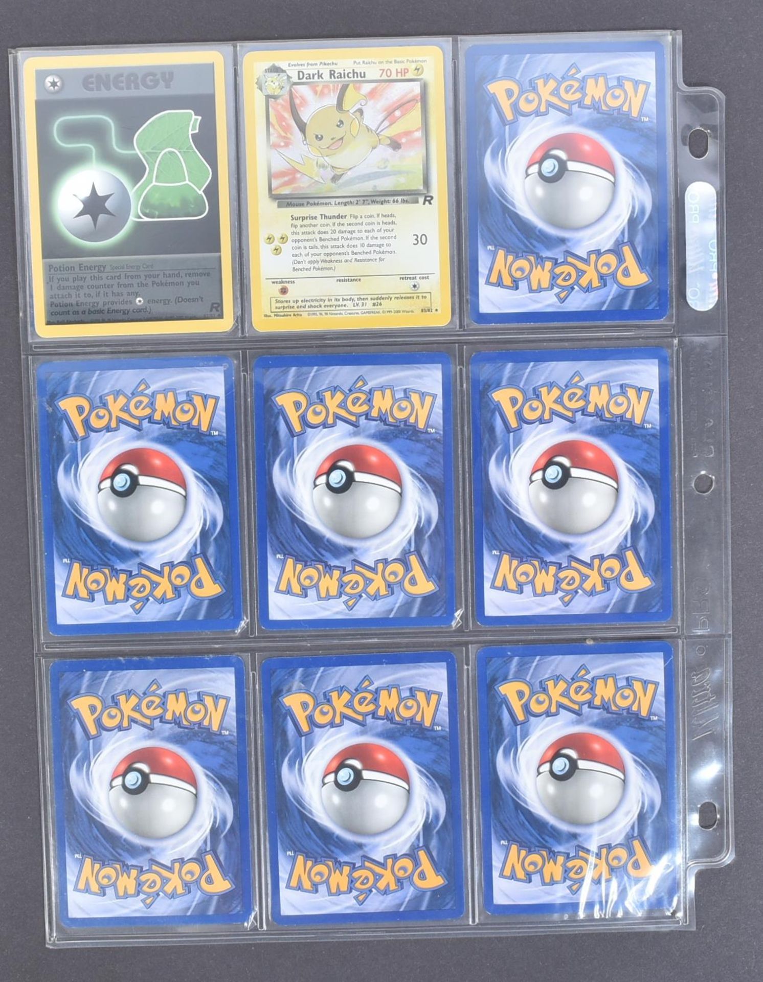 POKEMON TRADING CARD GAME - COMPLETE SET OF POKEMON WIZARDS OF THE COAST TEAM ROCKET SET - Bild 14 aus 14