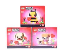LEGO - BRICKHEADZ - PUPPY, BEE & BEAR