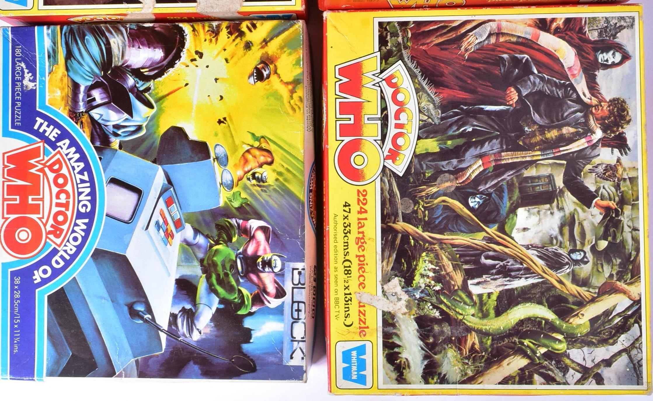 DOCTOR WHO - COLLECTION OF VINTAGE JIGSAW PUZZLES - Image 2 of 5