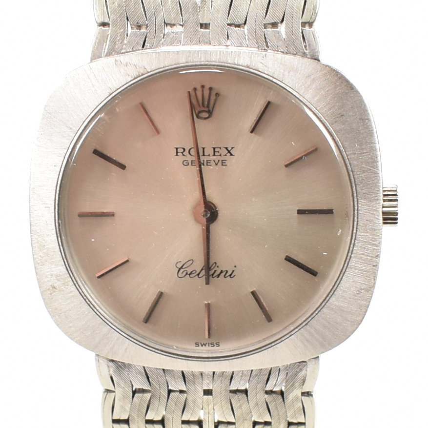 ROLEX 750 18CT WHITE GOLD CELLINI WRISTWATCH - Image 3 of 12