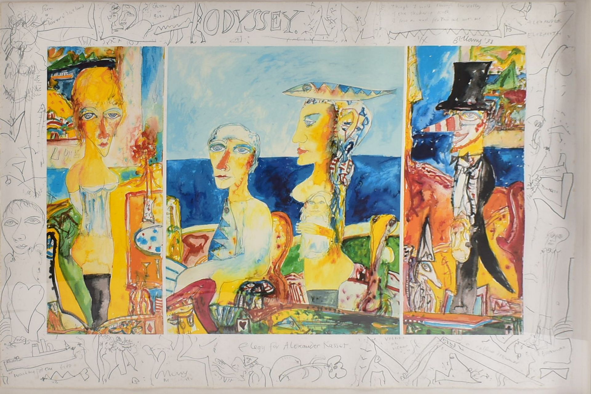 JOHN BELLANY (1942-2013) - SCOTTISH ODYSSEY - 1998