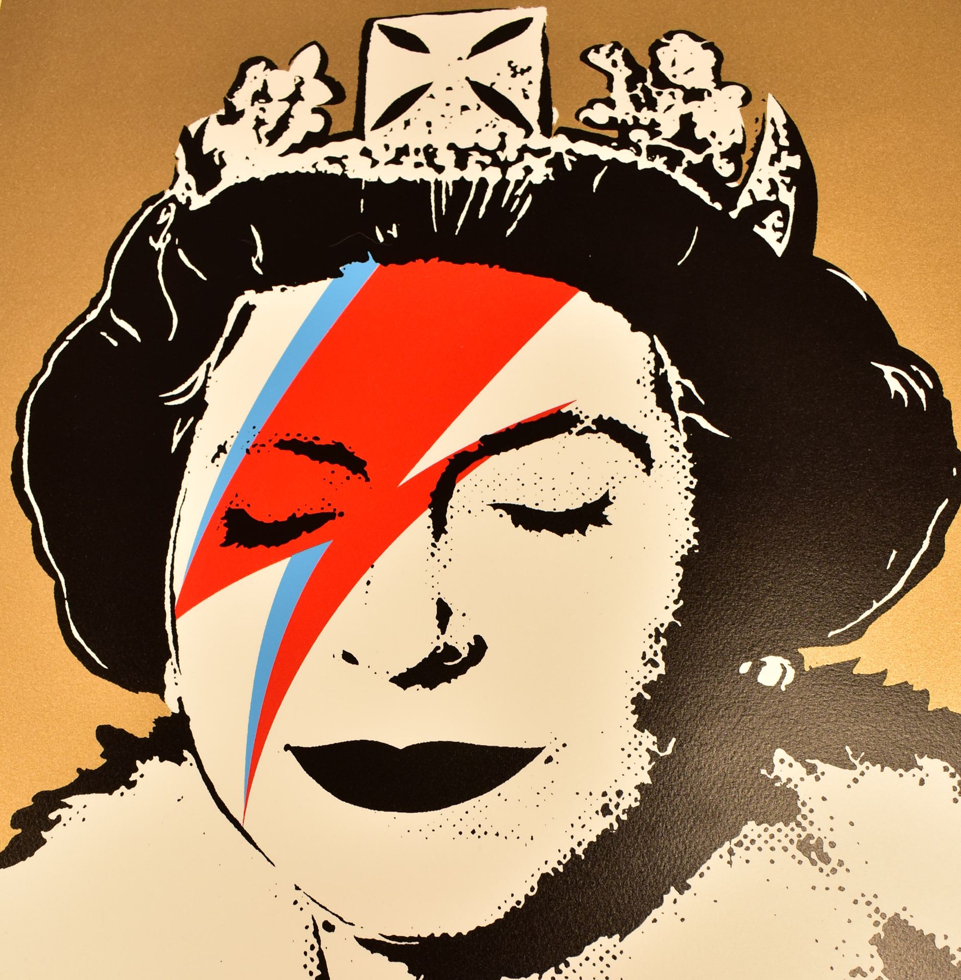 AFTER BANKSY - QUEEN ZIGGY "STILL SANE" GOLD EDITION BY INCWEL - Bild 2 aus 5