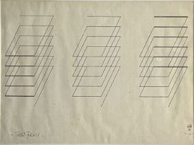 TERRY FROST (1915-2003) - UNTITLED - PEN ON PAPER