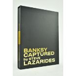 STEVE LAZARIDES BANKSY - CAPTURED IN BLACK/ART BOOK