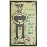 DAYS WITH A HART LIKE A DOG - SIGNED BY BILLY CHILDISH