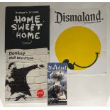 BANKSY - GROUP OF FOUR BANKSY'S BOOKS AND EPHEMERA