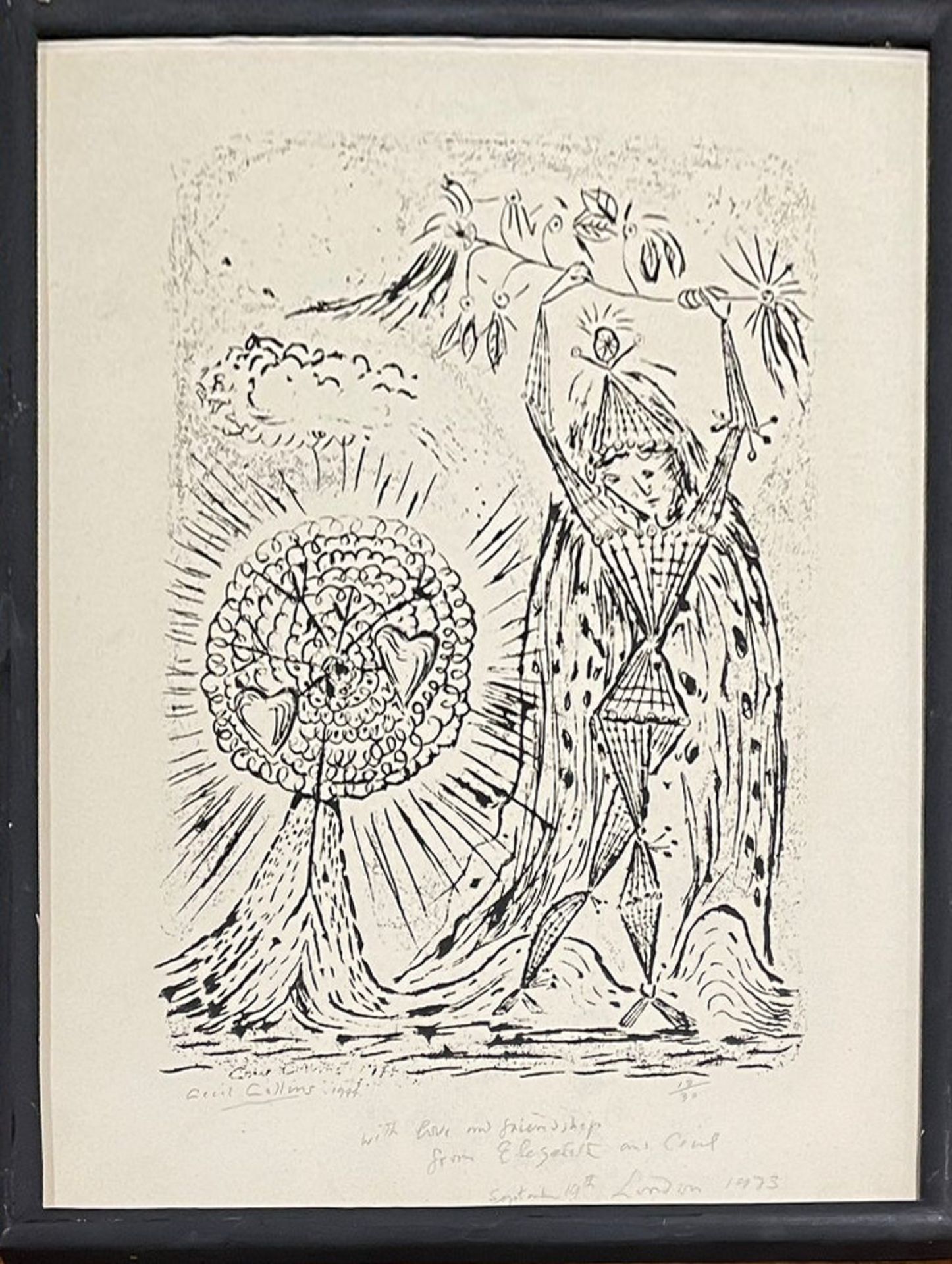 CECIL COLLINS - THE JOY OF THE FOOL - 1944 - Bild 2 aus 8