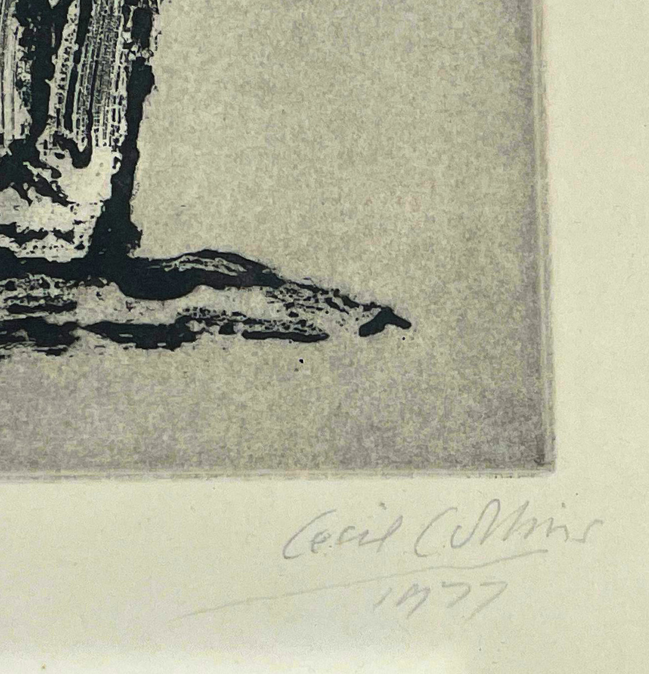 CECIL COLLINS (1908-1989) - ' KNEELING FOOL ' - 1977 - Image 5 of 8
