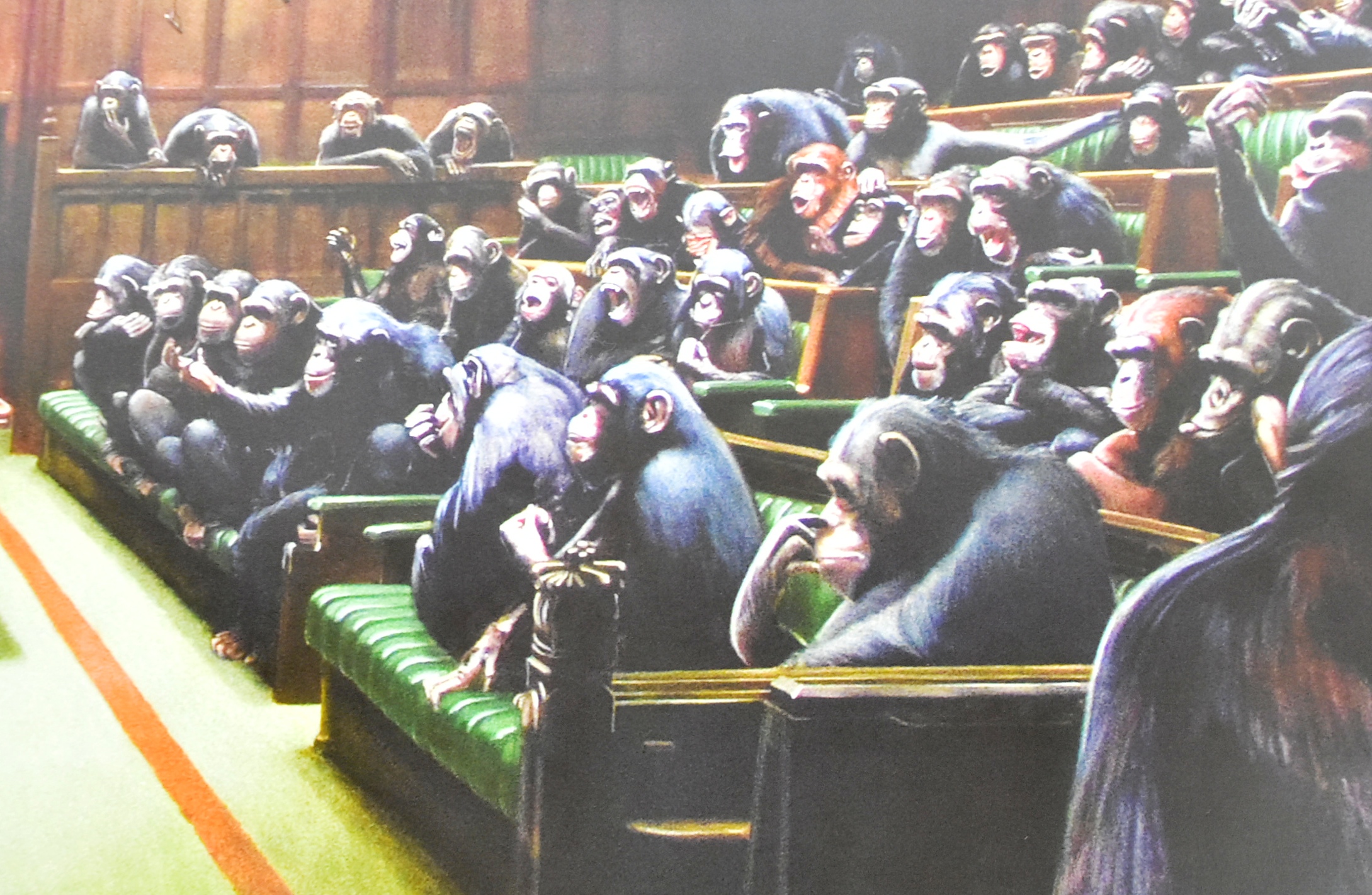 AFTER BANKSY - MONKEY PARLIAMENT - 2009 - Image 5 of 5