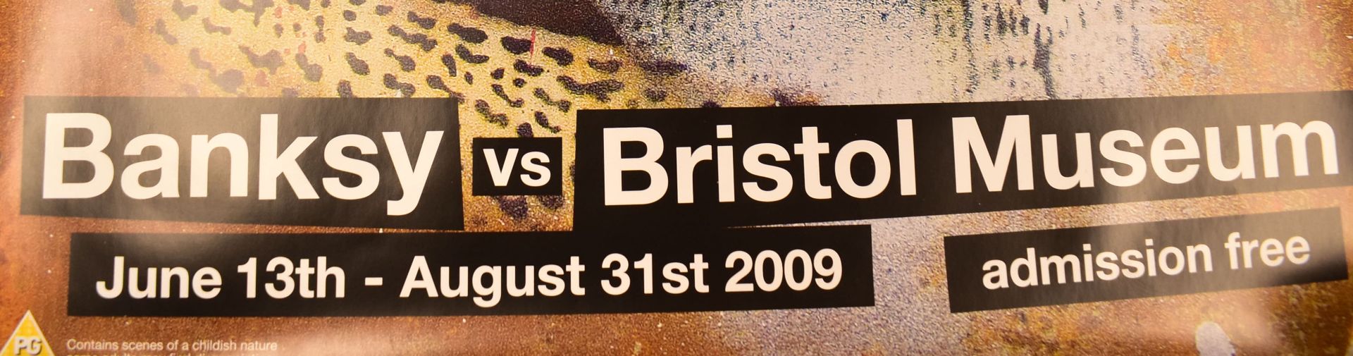 BANKSY - BANKSY VS BRISTOL MUSEUM DOROTHY POSTER 2009 - Image 4 of 4