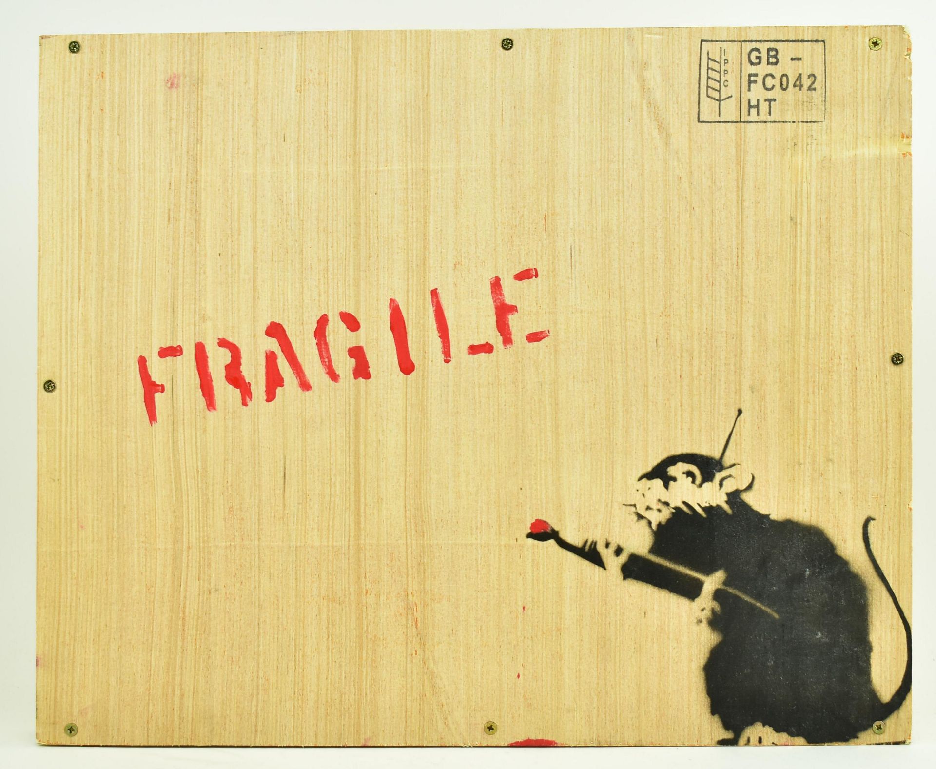 MRS BANKSY (BRITISH) - FLOWER THROWER - LOVE IS IN THE AIR - Image 9 of 11