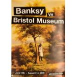 BANKSY - BANKSY VS BRISTOL MUSEUM KLANSMAN EXHIBITION POSTER