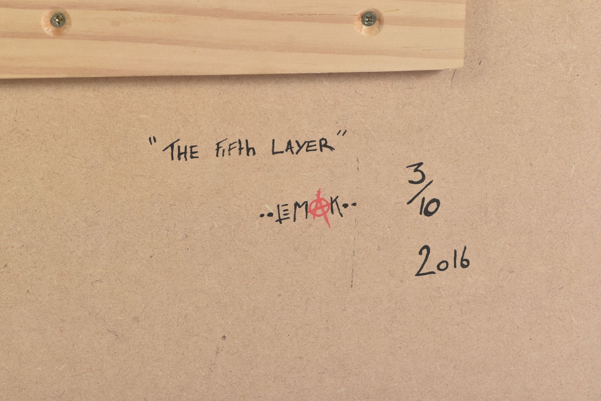 LEMAK (B.1980) - THE FIFTH LAYER - 2016 - Bild 4 aus 4