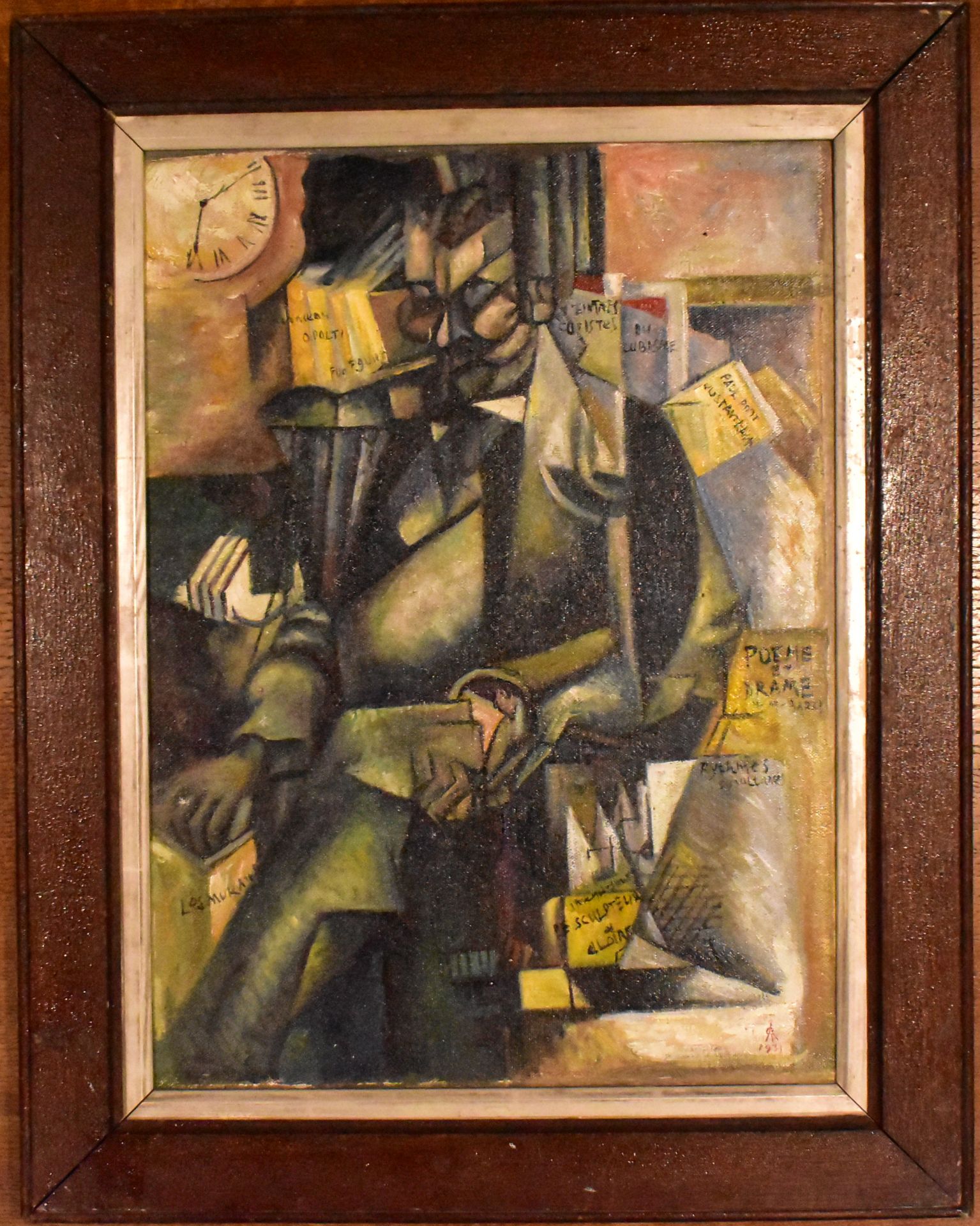 AFTER ALBERT GLEIZES (B.1881) - THE PUBLISHER EUGENE FIGUIERE - 1931 - Bild 6 aus 6