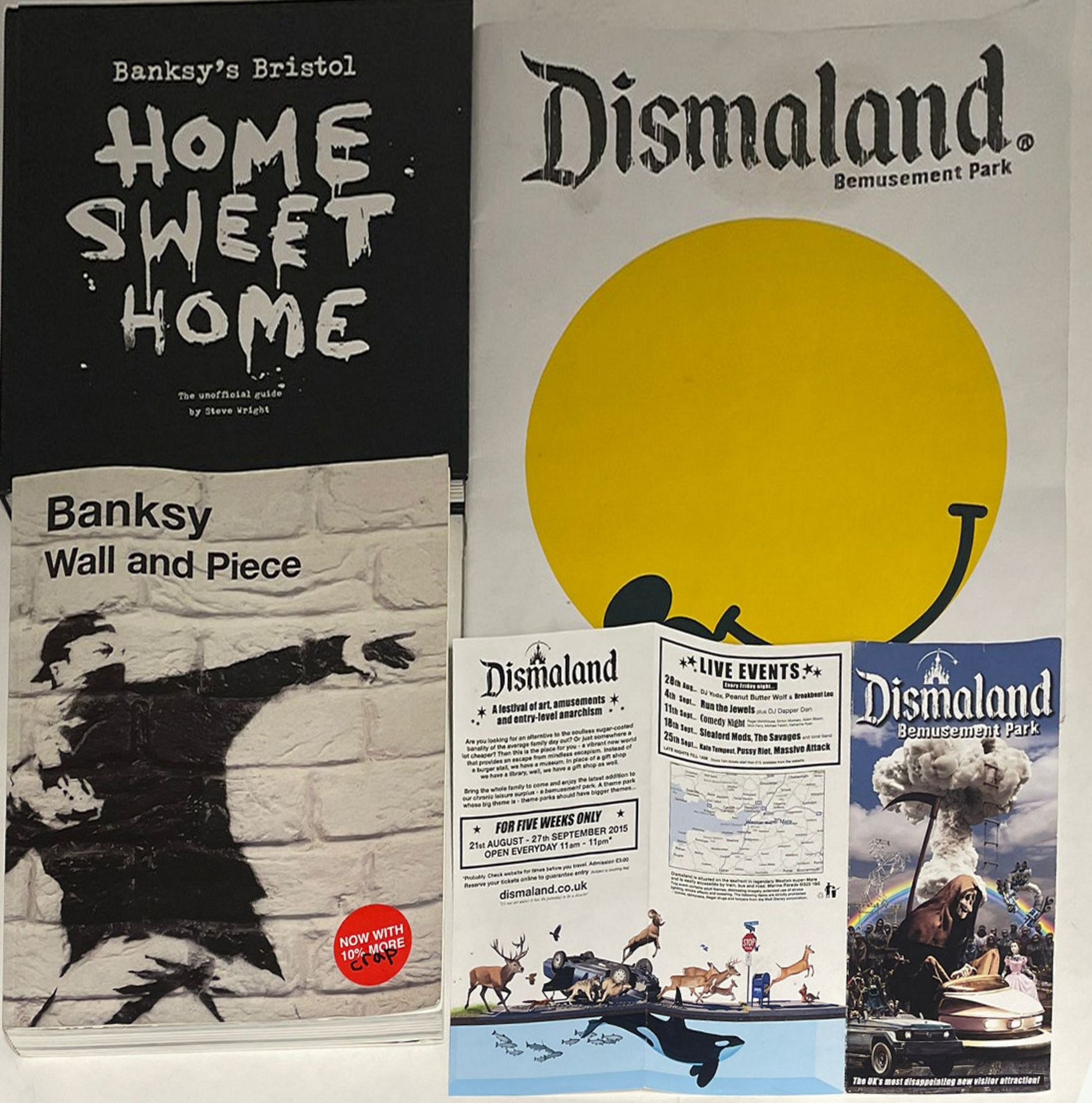 BANKSY - GROUP OF FOUR BANKSY'S BOOKS AND EPHEMERA - Image 2 of 16