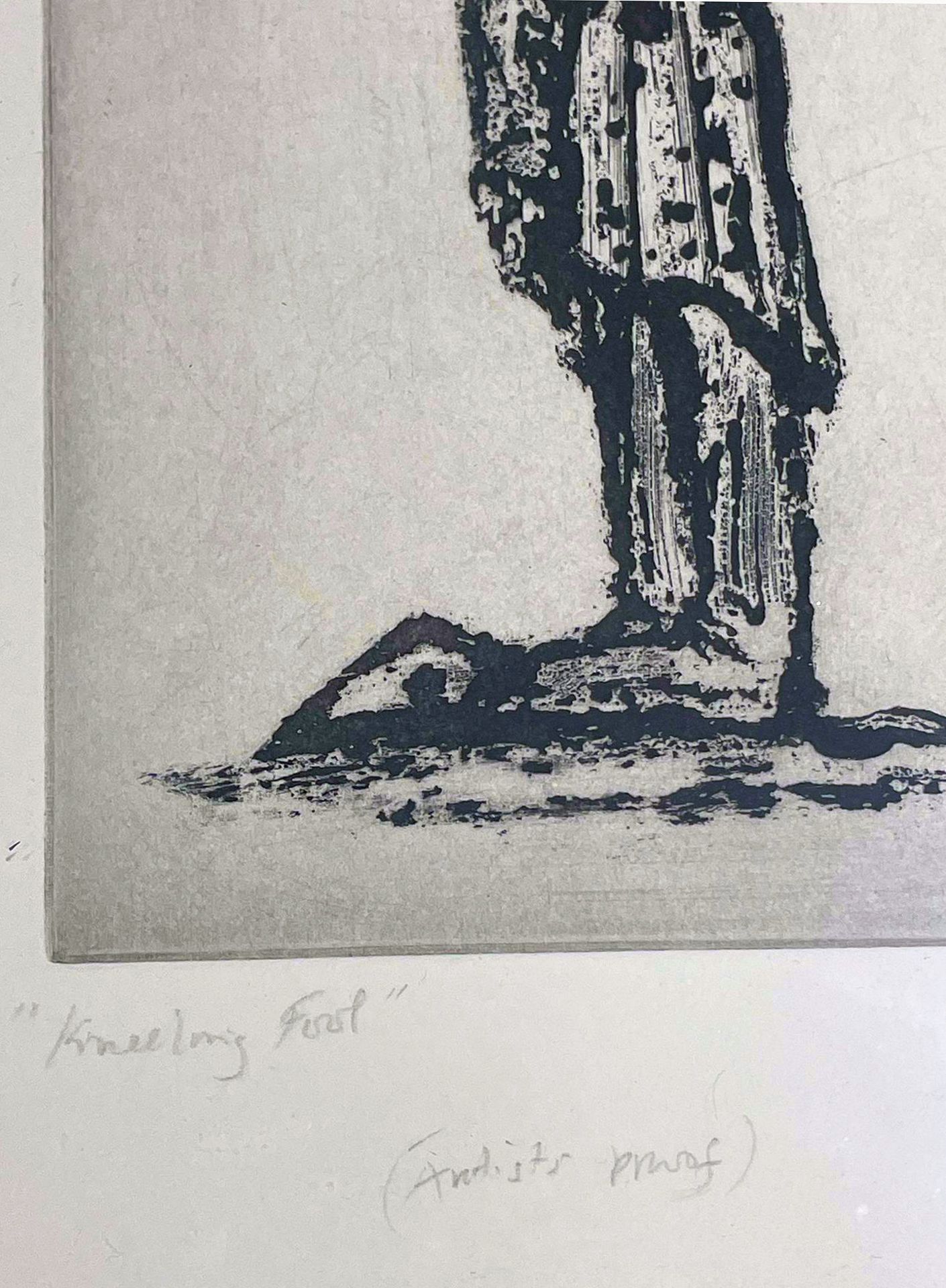 CECIL COLLINS (1908-1989) - KNEELING FOOL - 1977 - Bild 5 aus 7